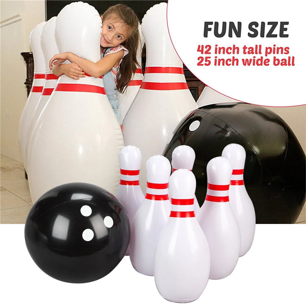 Giant Inflatable Bowling Set