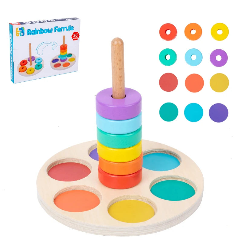 Montessori Rainbow Blocks